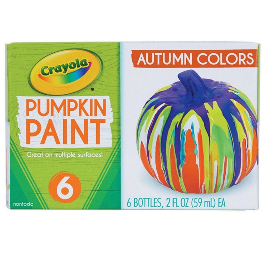 Crayola Autumn Colors Pumpkin Paint Set 🎨